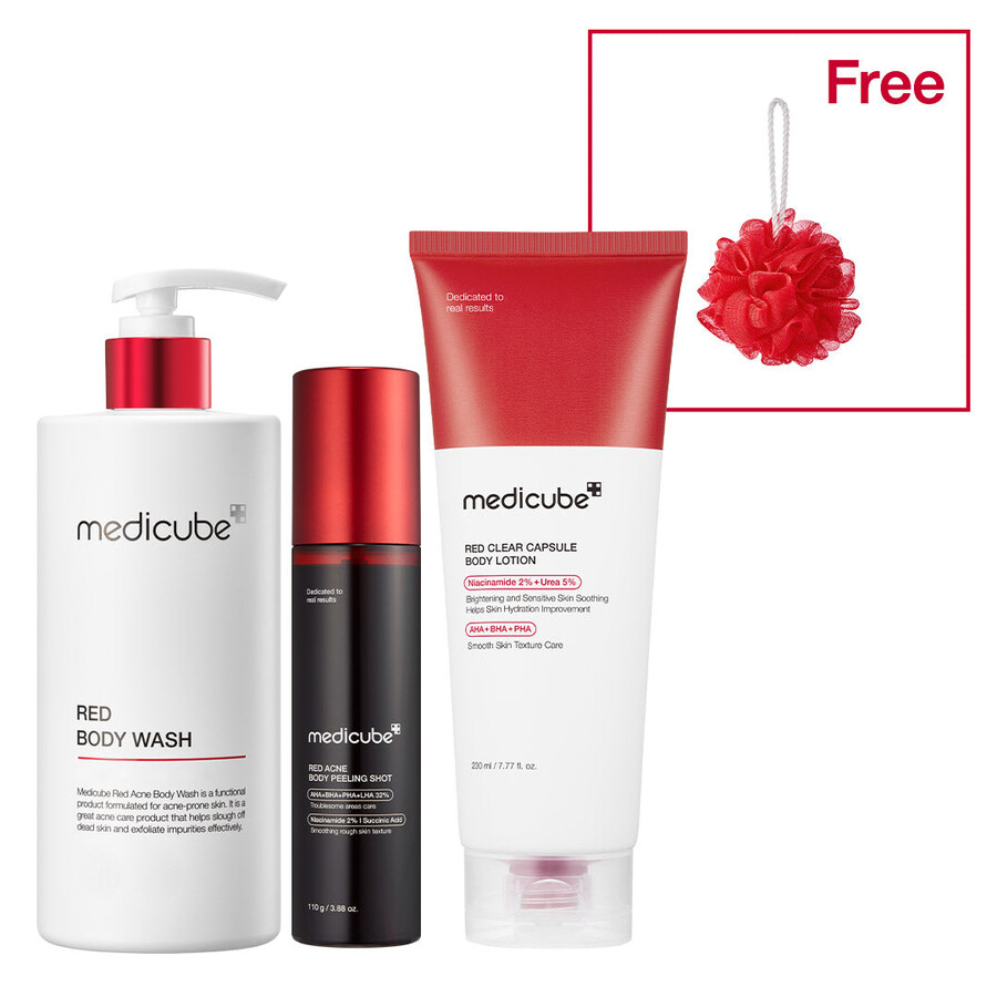 základní tělové produkty medicube red glow