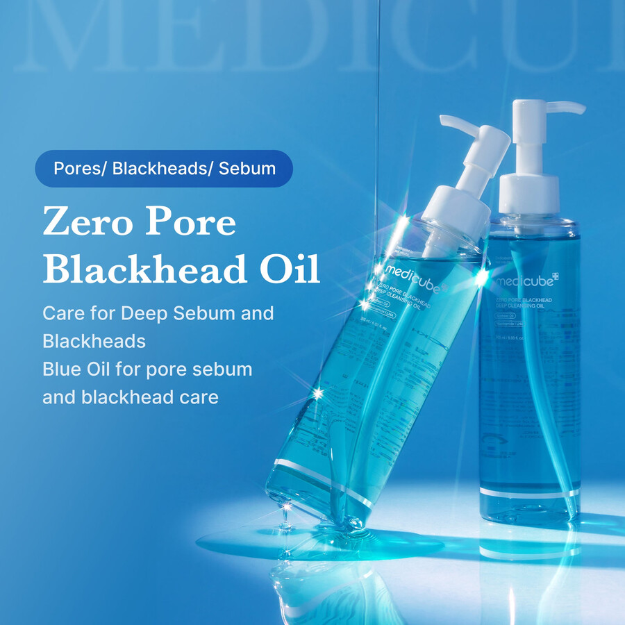 hloubkově čistící olej medicube zero pore blackhead