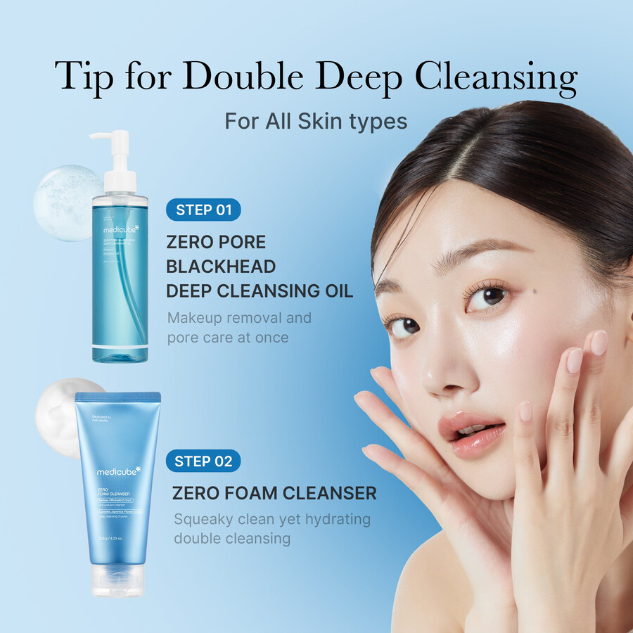hloubkově čistící olej medicube zero pore blackhead