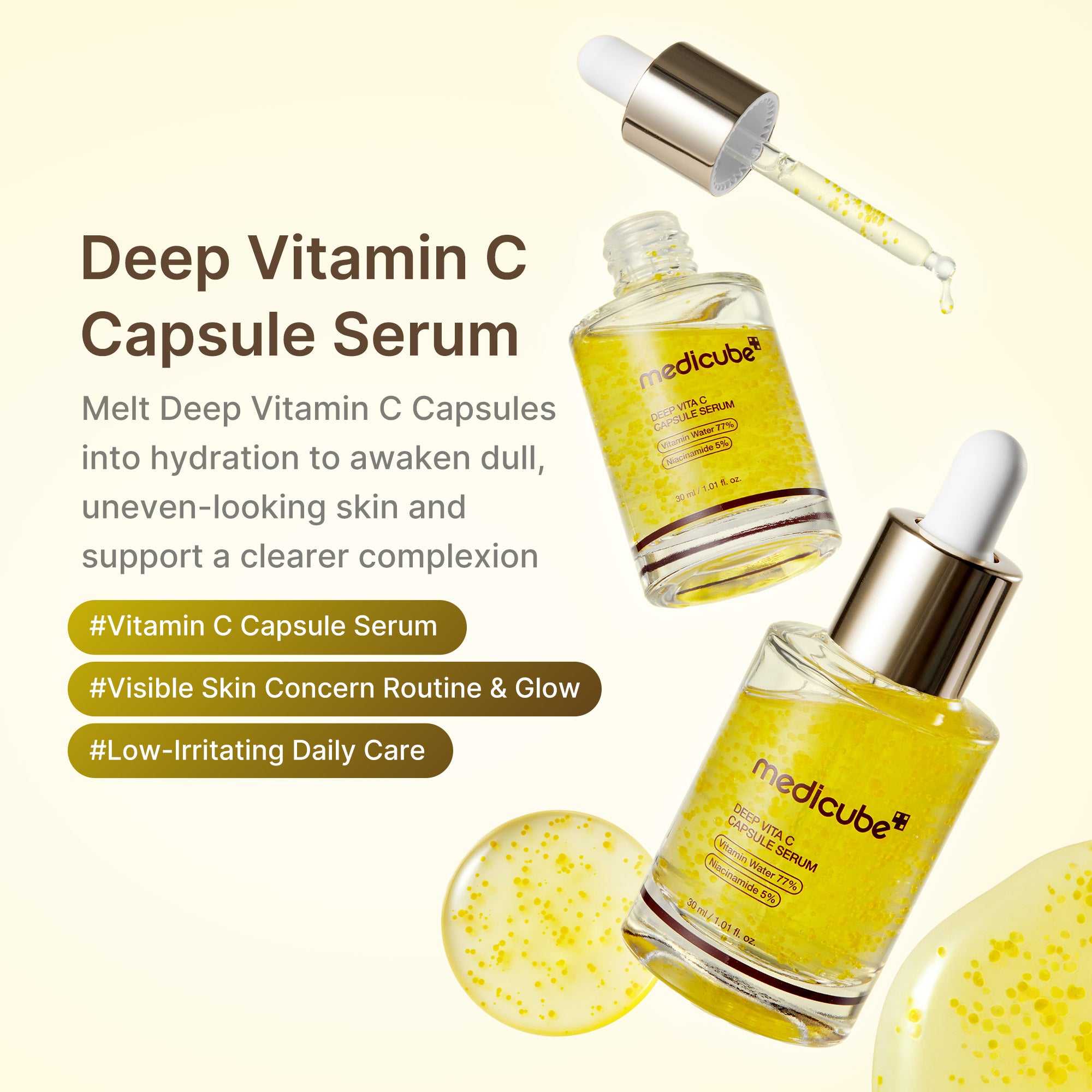 kapslové sérum s hlubokým vitamínem c