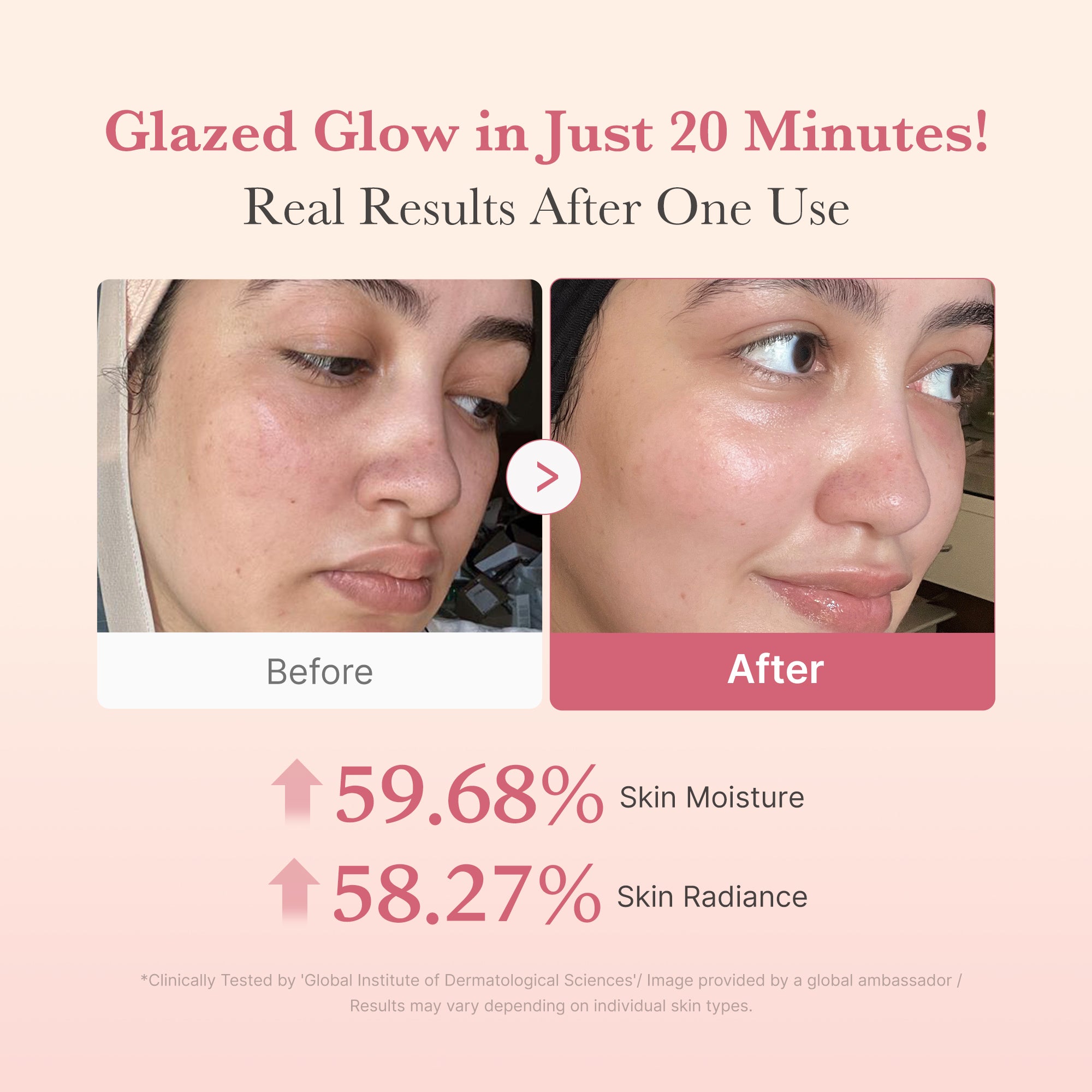 denní zábalová maska s kolagenem milky glow