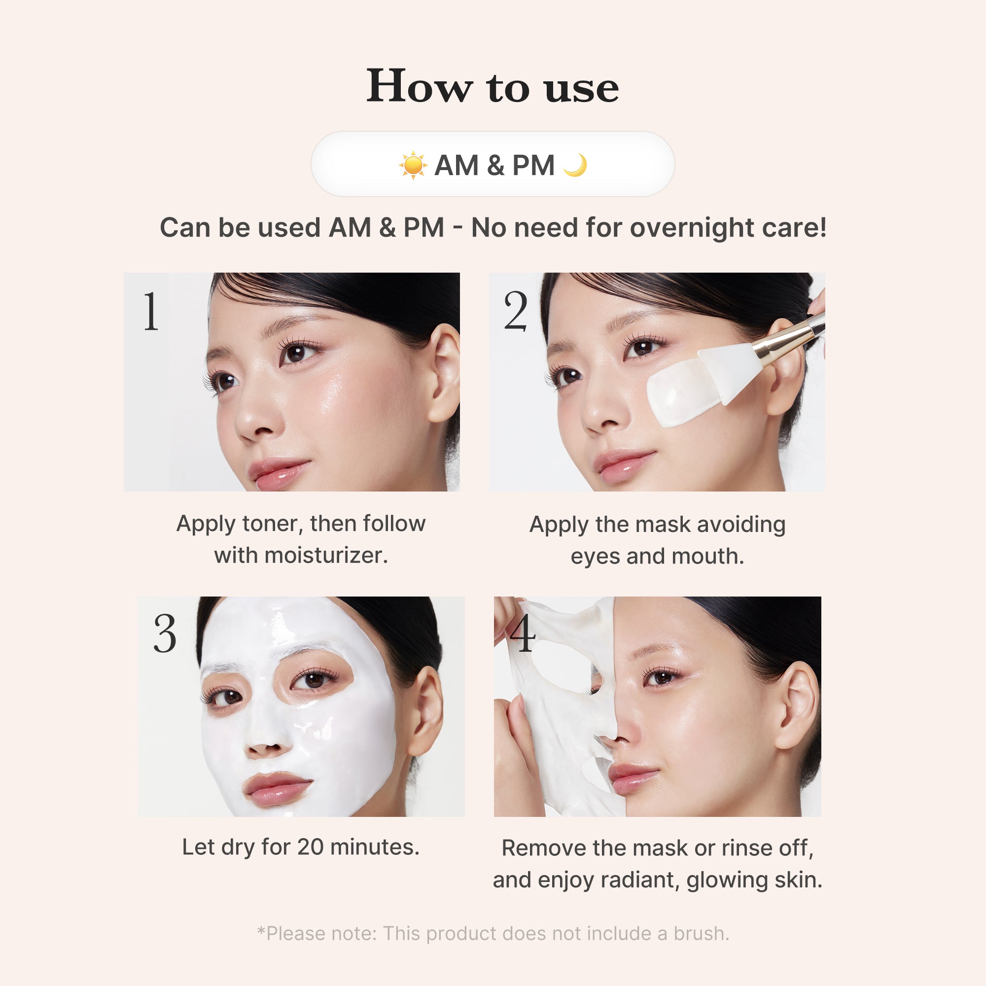 denní zábalová maska s kolagenem milky glow