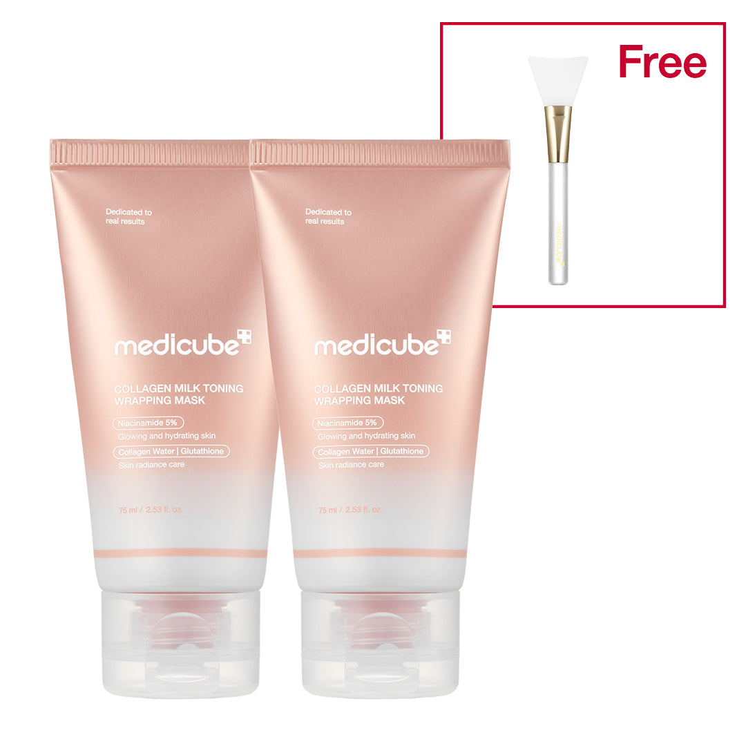 denní zábalová maska s kolagenem milky glow