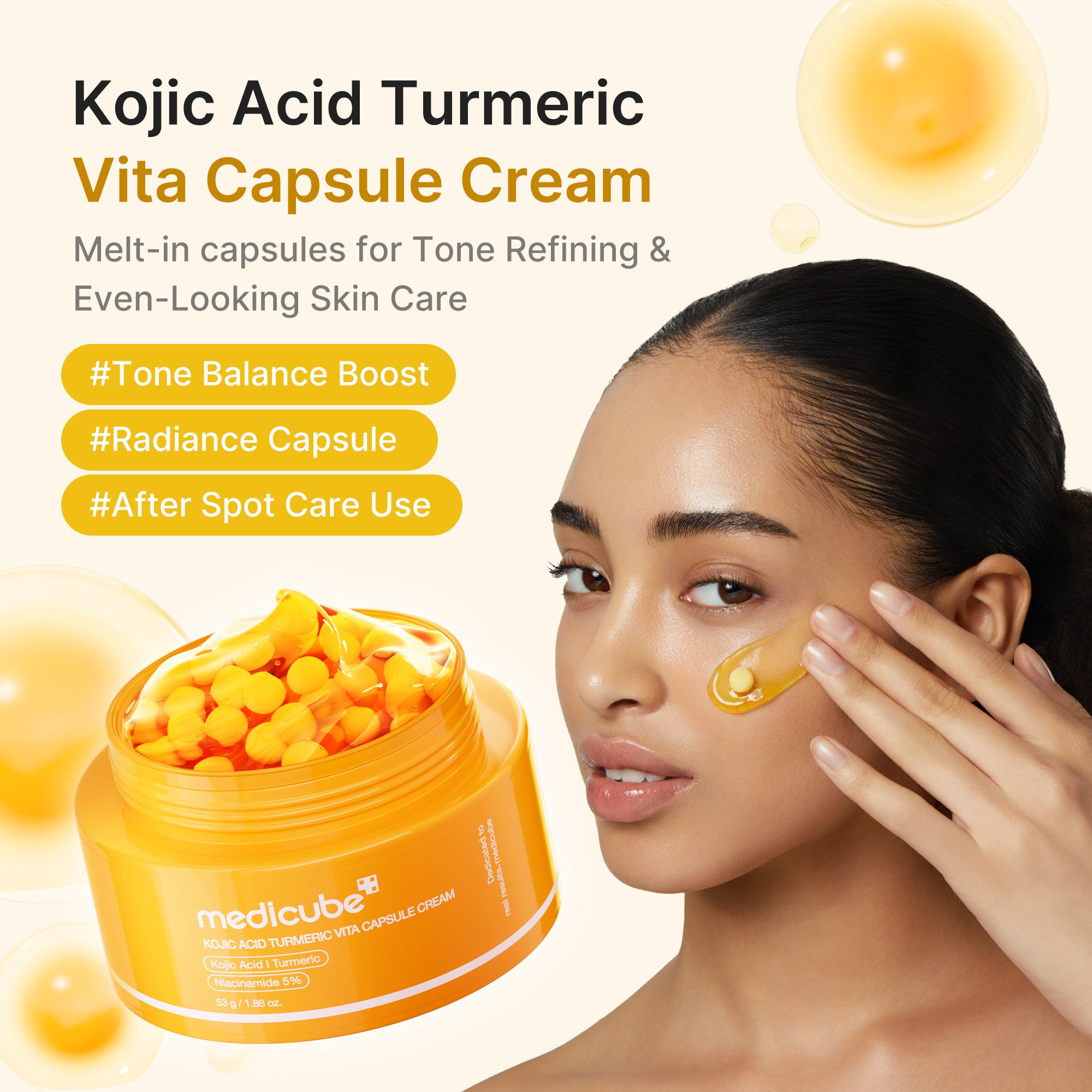 krém v kapslích kojic acid turmeric vita