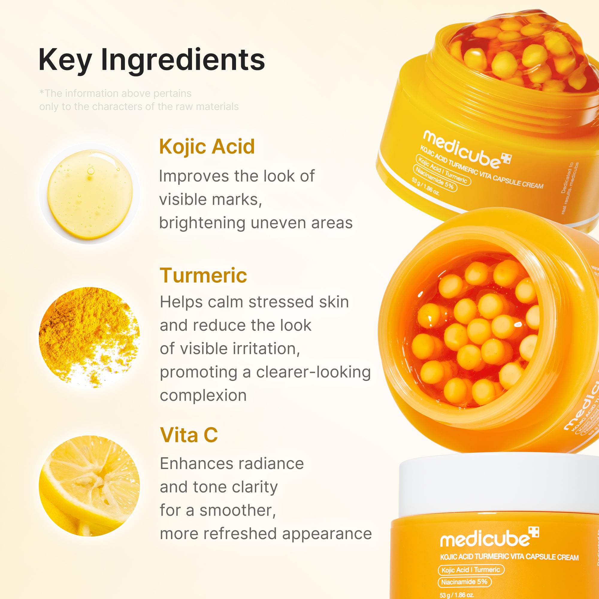 krém v kapslích kojic acid turmeric vita