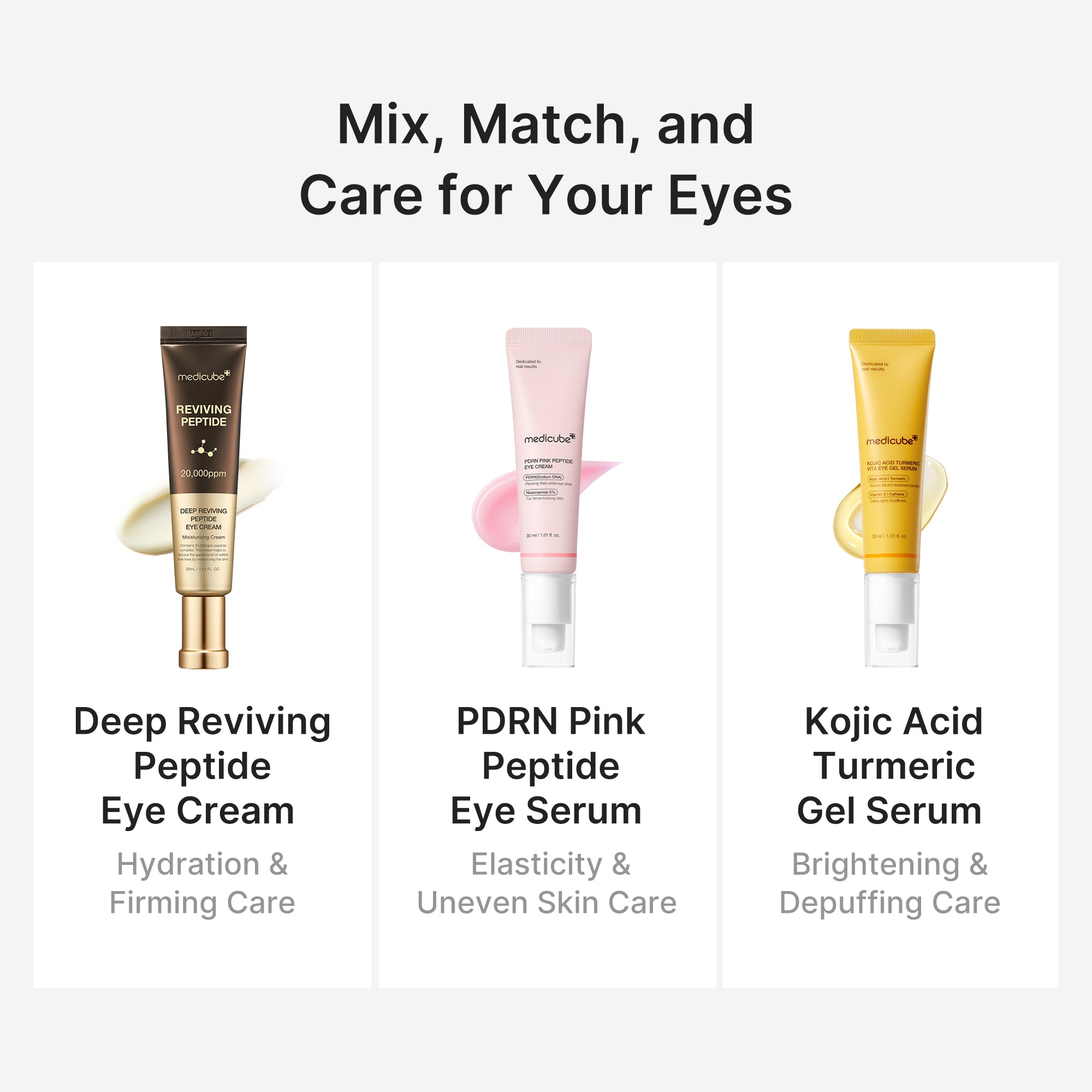 kojic acid tumeric oční gelové sérum